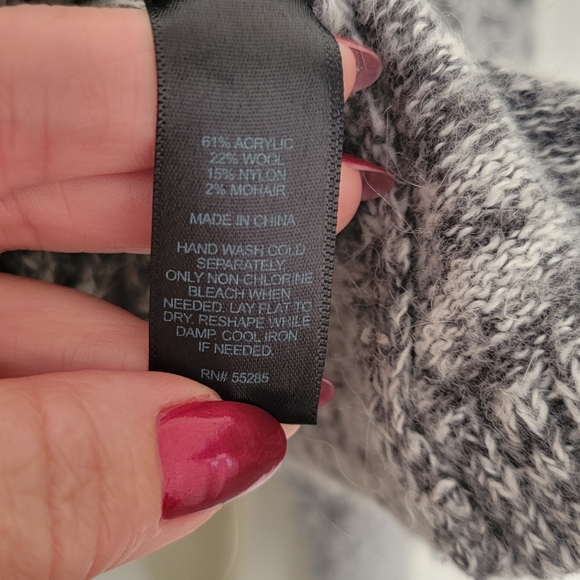 Express Asymmetrical Sweater - Picture 4 of 4